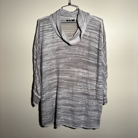 Nic+Zoe Linen Blend Tunic Top - Picture 1 of 11